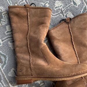 UGG Women's Brown Suede Winter Boots